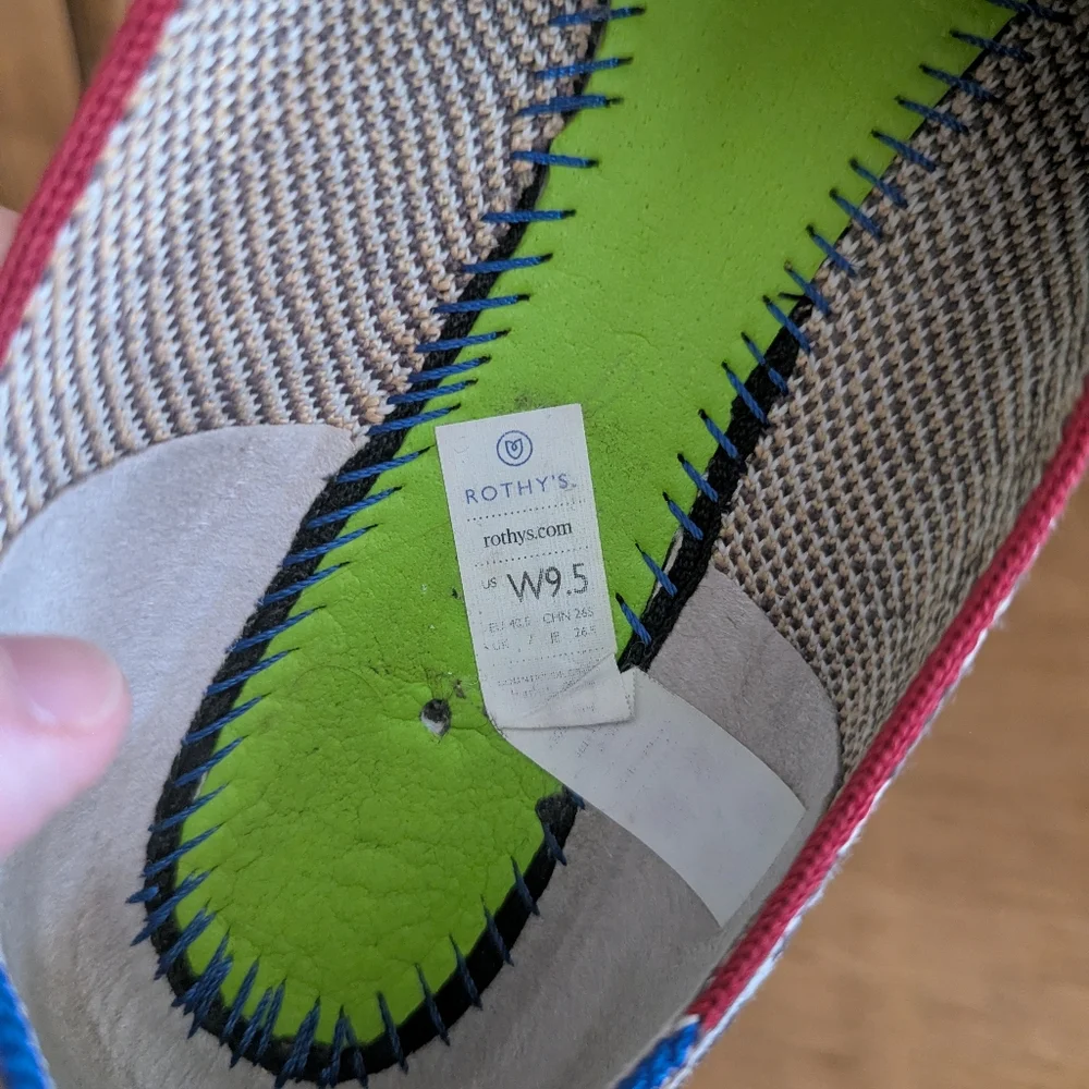 Rothy's The Loafer in Mocha Spot (Leopard) - Picture 7 of 7